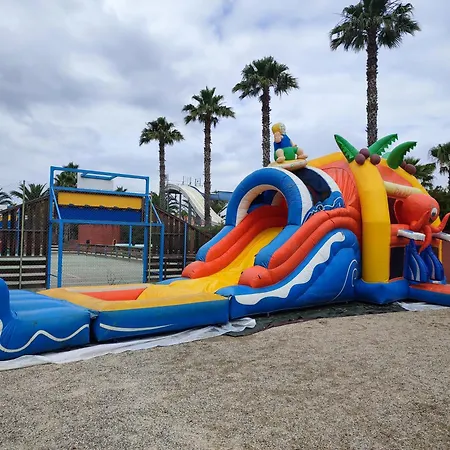 Grand Mobil Spatieux 40m2 - 2 Ch Parque de Campismo Argelès-sur-Mer